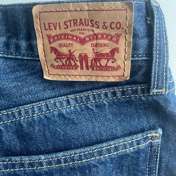Levi's Low Pro Straight size 24 dark wash - Picture 3 of 7